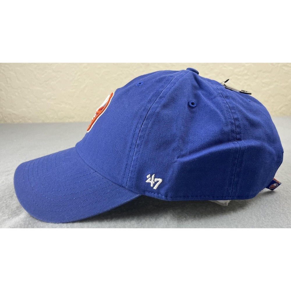 New York Islanders 47 Brand Hat Strap Back NHL Hockey Dad Hat NEW - Picture 3 of 11